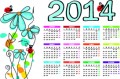 2014可愛瓢蟲月曆