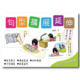 句型擴展延伸卡(一)語言、句型、ABA