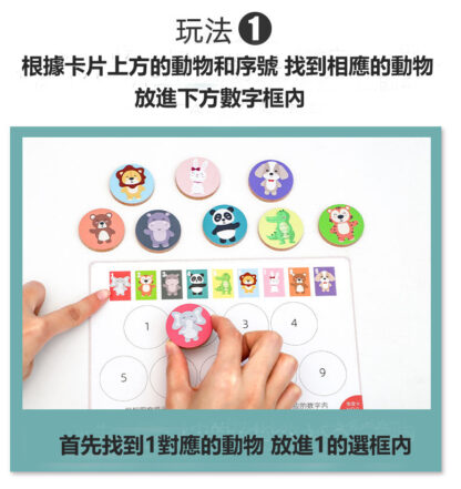 專注力訓練教具/舒爾特方格/兒童早教益智玩具/幼稚園全腦開發：圖片 8