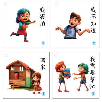 常用詞彙溝通卡｜溝通表達、視覺輔助、語言發展：圖片 3
