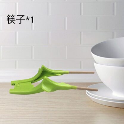 可彎曲加厚/防抖筷子/湯匙/適老人特殊需求/老人助食筷子/防抖餐具生活自助餐具/手部力量缺失人群使用：圖片 9