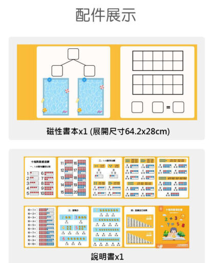 20以內加減法教具/數位分解幼稚園一年級小學生啟蒙玩具算術教具：圖片 11