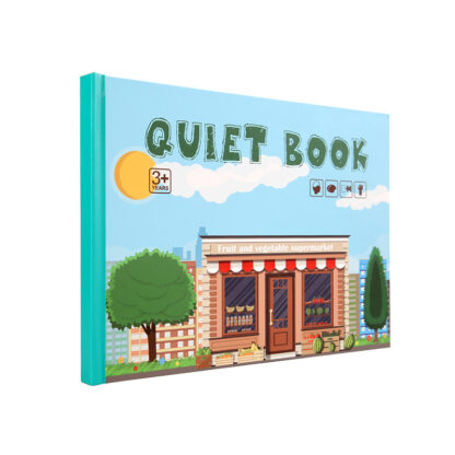 安靜粘貼書 | 貼紙書 | 兒童益智玩具 | 反覆粘貼書 | 3-6歲兒童安靜書：圖片 6