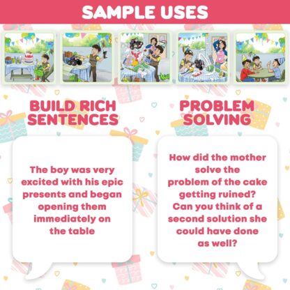 社交技能排序卡(第一輯,第二輯)/言語治療材料/社交技能自閉症遊戲/ABA治療材料/適用於問句及句子構建和圖片卡/問句練習：圖片 9