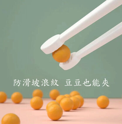 左右手可用的兒童學習筷 | 虎口定位自動回彈學習餐具 | 學習餐具 | 兒童學習筷 | 2歲以上(附收納盒)：圖片 4