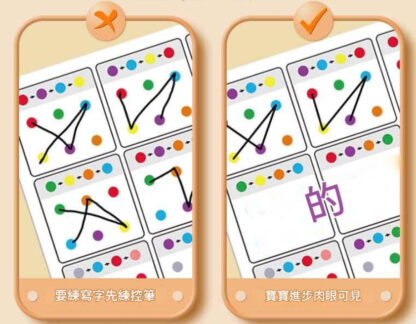 視覺追蹤專注力益智訓練卡(數字+顏色)｜幼兒手眼協調找圖記憶練習卡(附贈筆x1+板擦x1)：圖片 4