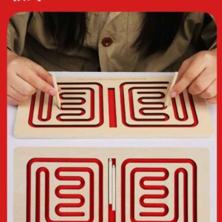 三件式專注力訓練迷宮板｜提升左右腦協調的學習教具 | 兒童左右手協調訓練板 | 專注力＆手眼協調訓練神器