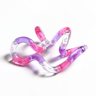 兒童多色扭轉減壓感統玩具｜百變造型靜音繩環｜手指靈活訓練紓壓神器自閉症適用