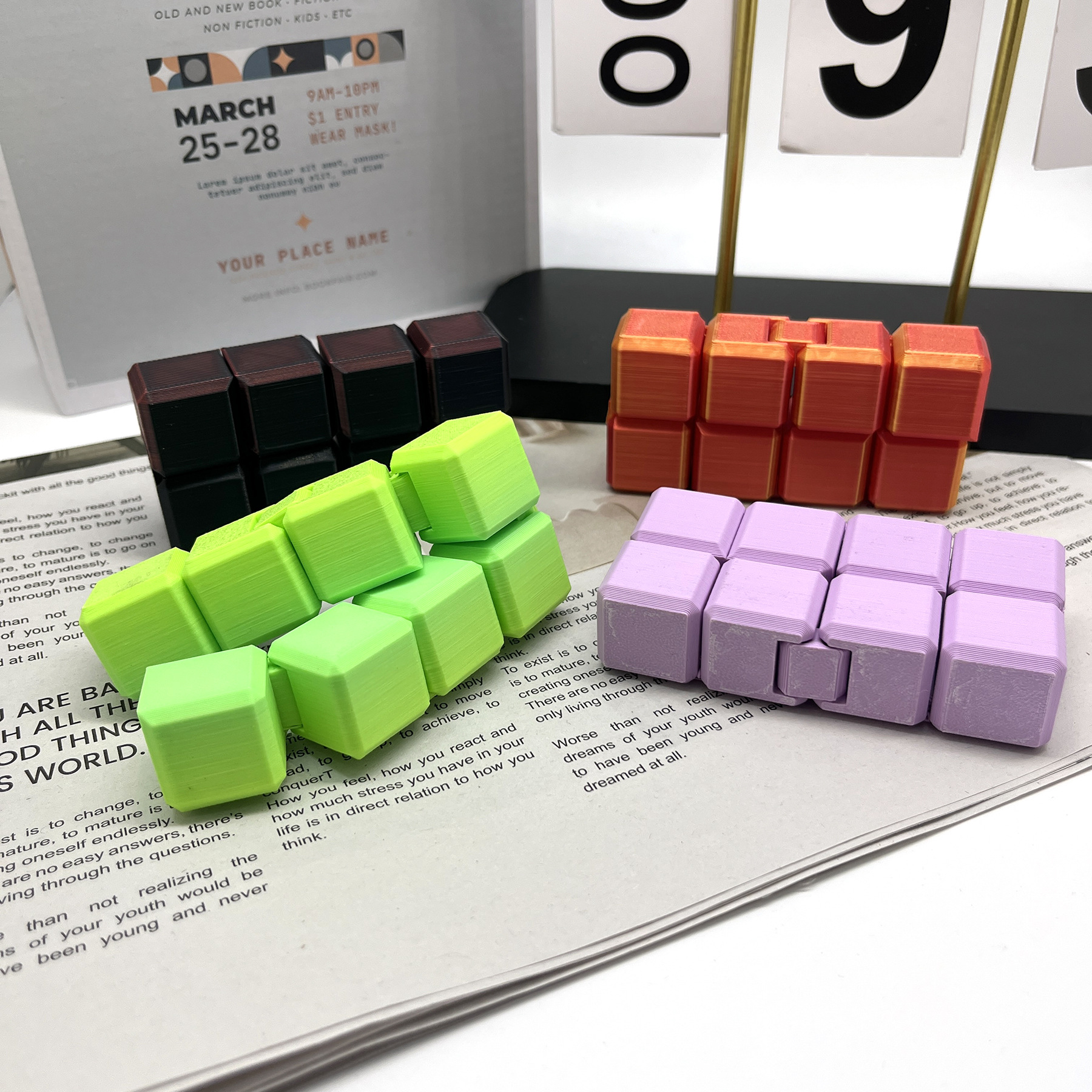 ADHD解壓神器-3D列印無限魔方:圖片 2