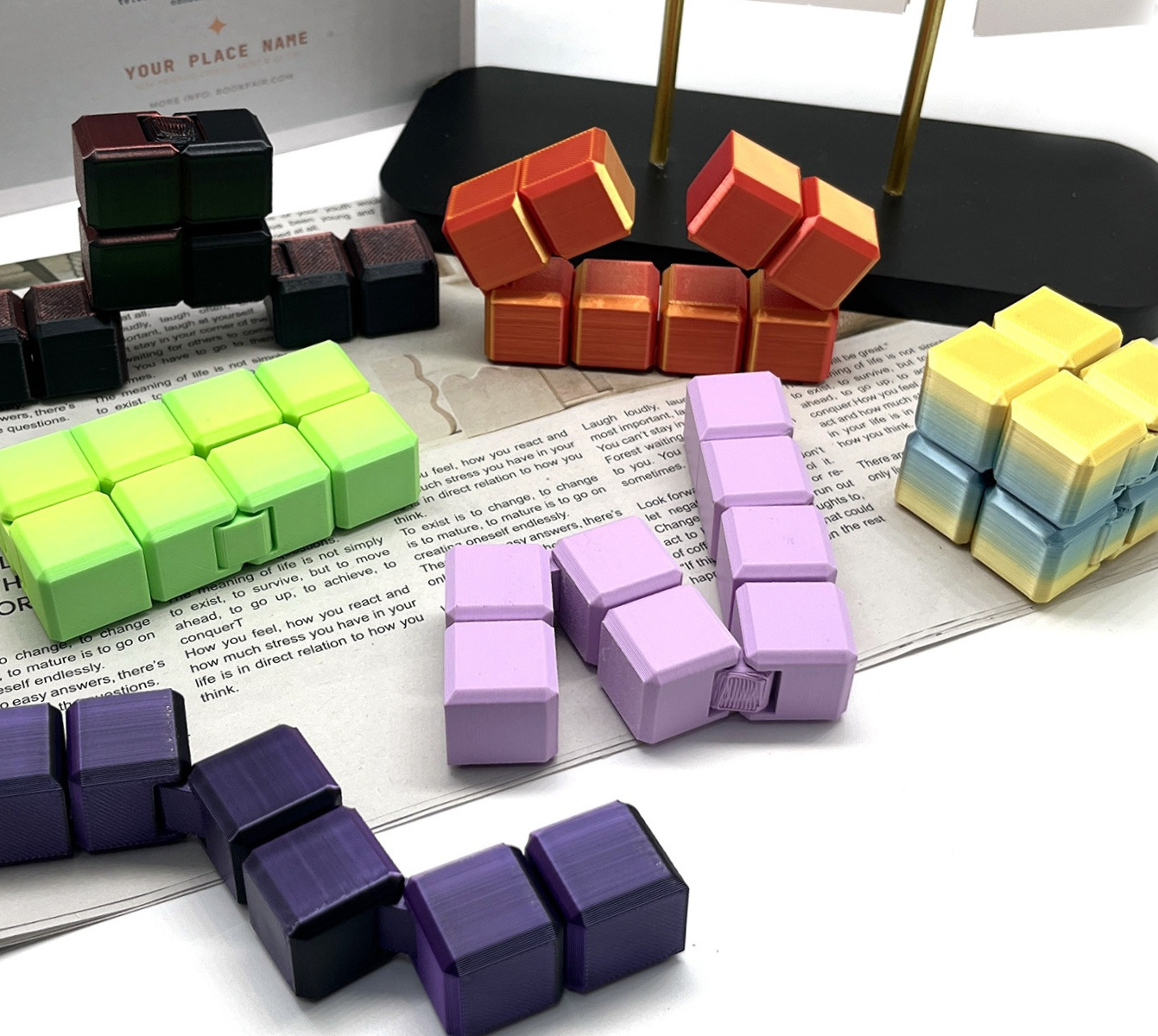 ADHD解壓神器-3D列印無限魔方