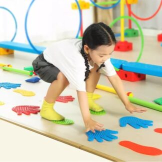 幼稚園感統訓練-手腳印