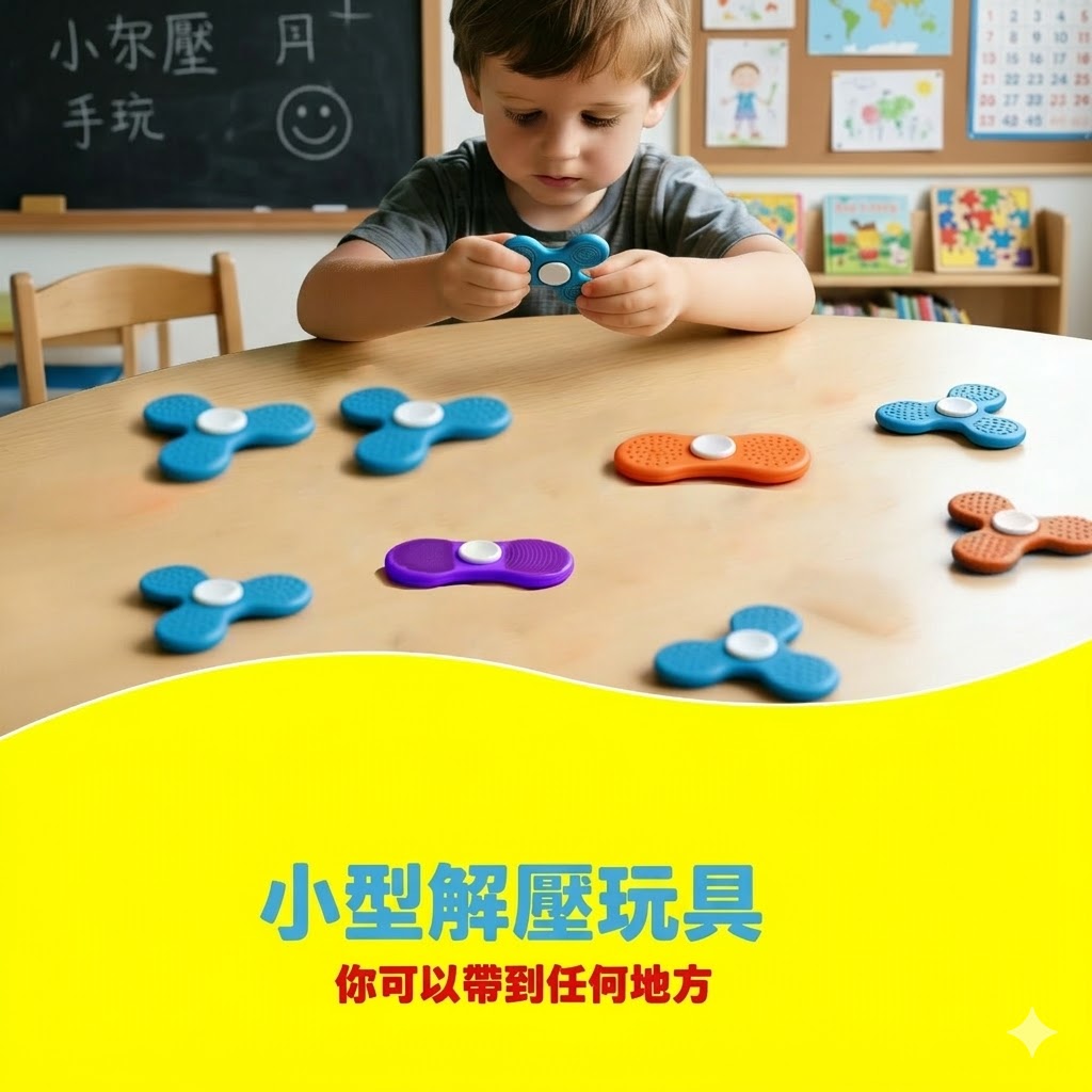 矽膠指尖陀螺一套2入組:圖片 4