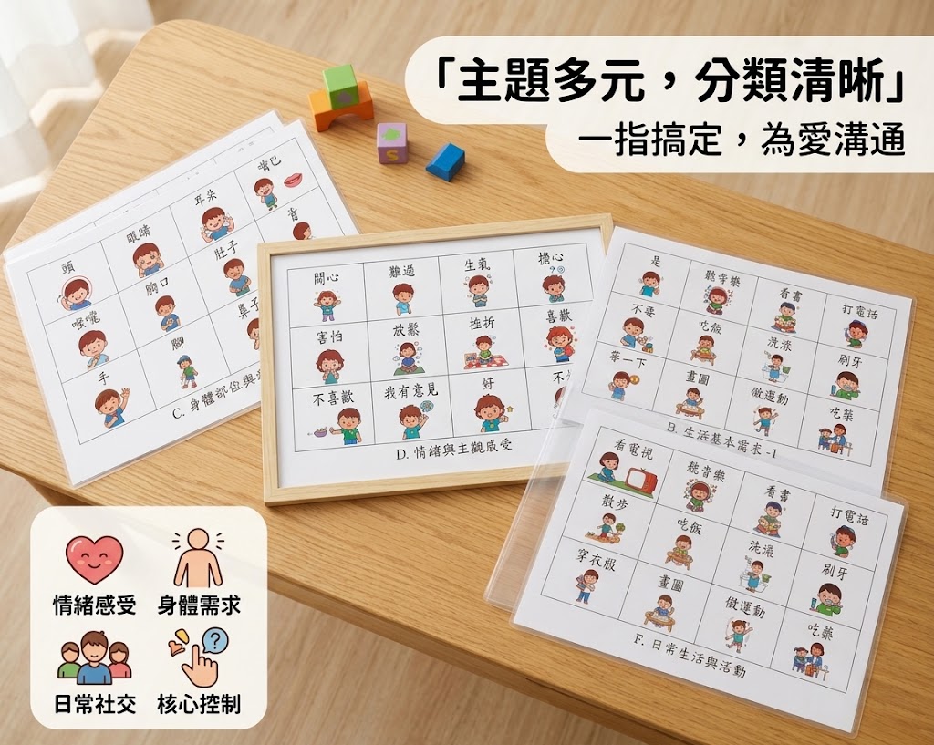 生活好好說 功能性圖卡溝通板:圖片 8