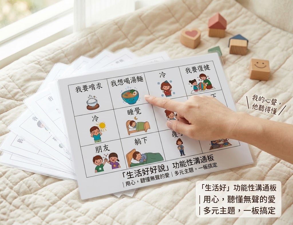 生活好好說 功能性圖卡溝通板:圖片 9