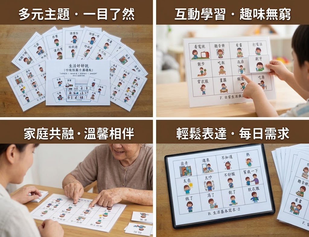 生活好好說 功能性圖卡溝通板:圖片 10