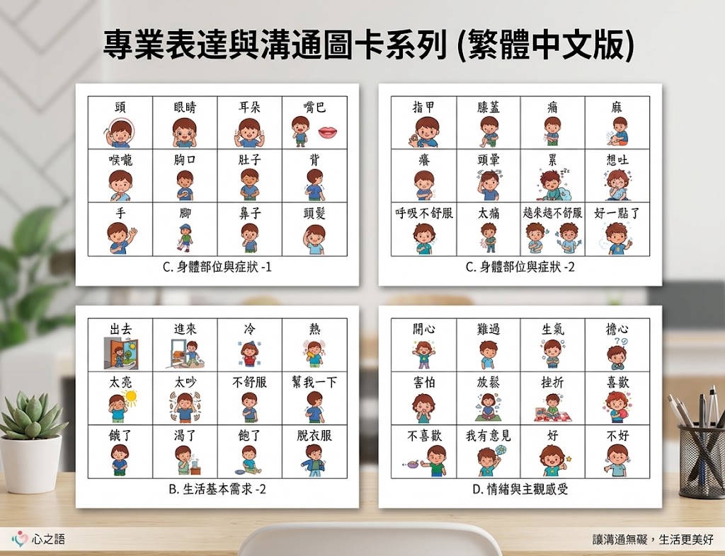 生活好好說 功能性圖卡溝通板:圖片 5